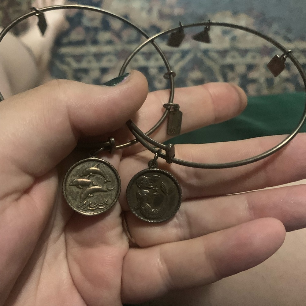 Mermaid and  Dolphin Charm bracelet